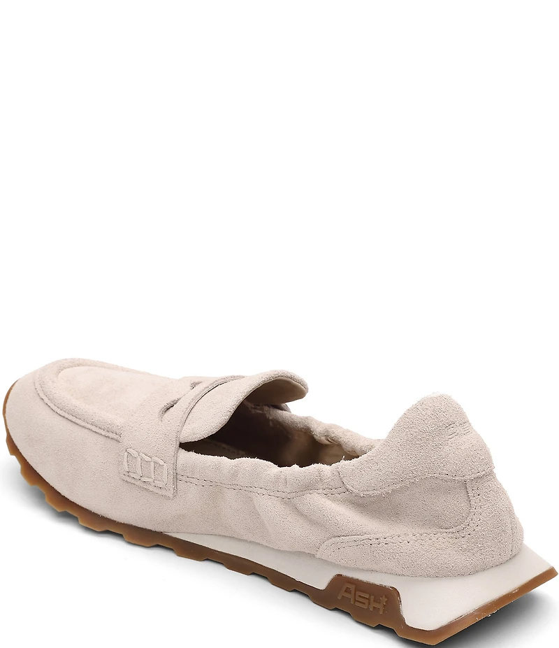 ASH Kriss Suede Penny Loafers