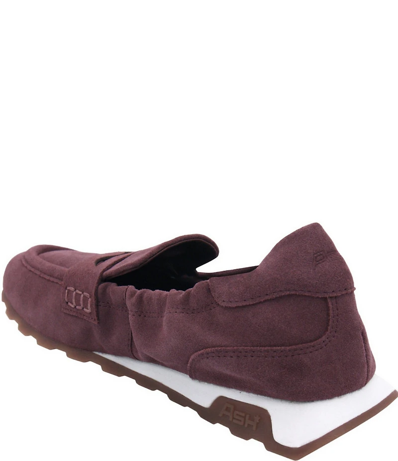 ASH Kriss Suede Penny Loafers