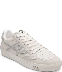 ASH Moonlight Studded Leather Platform Sneakers