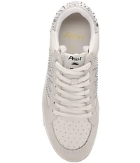 ASH Moonlight Studded Leather Platform Sneakers