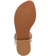 ASH Phanny Metallic Leather Studded Sandals