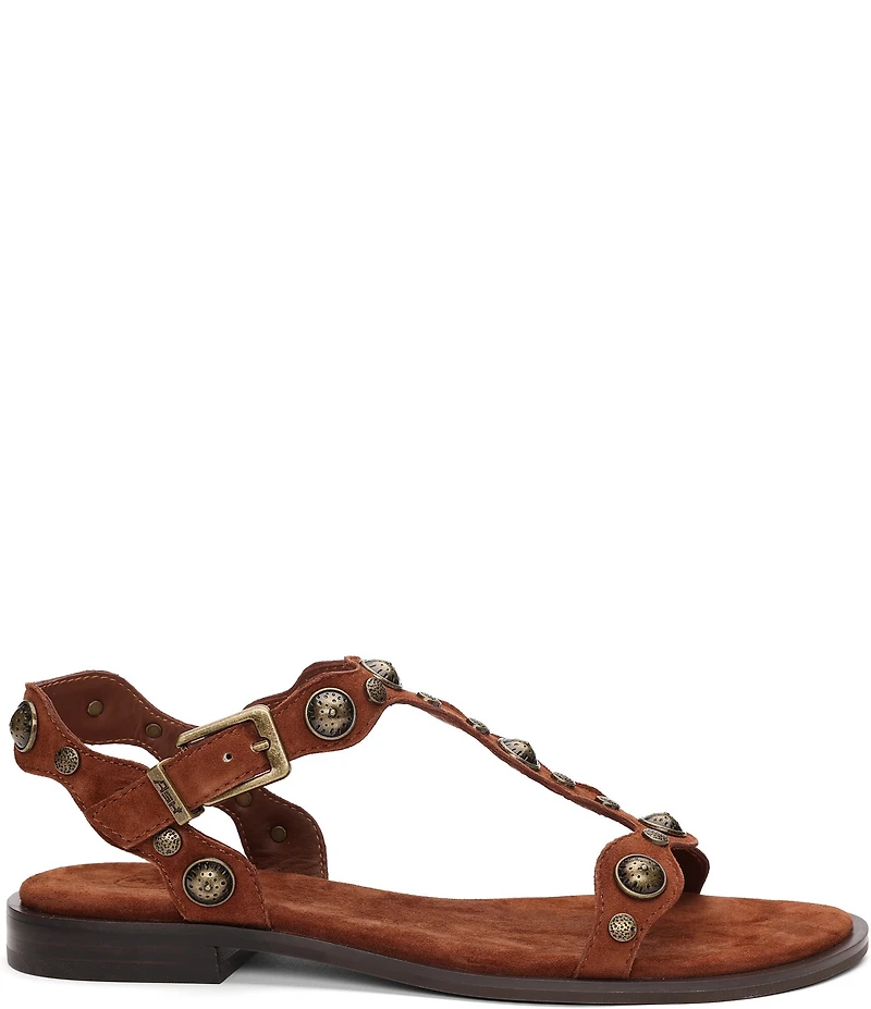 ASH Phanny Suede Studded Sandals