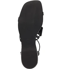 ASH Rachel Satin Grommet Bows Sandals