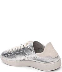 ASH Super Metallic Leather Lace-Up Sneakers