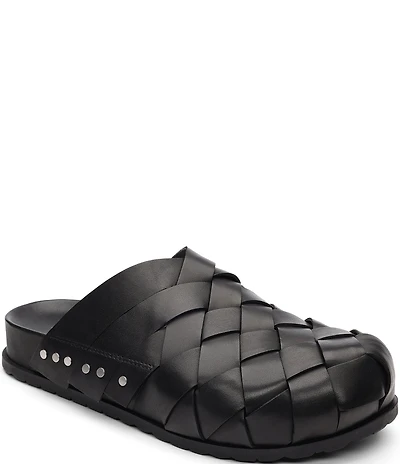 ASH Tor Woven Leather Mules