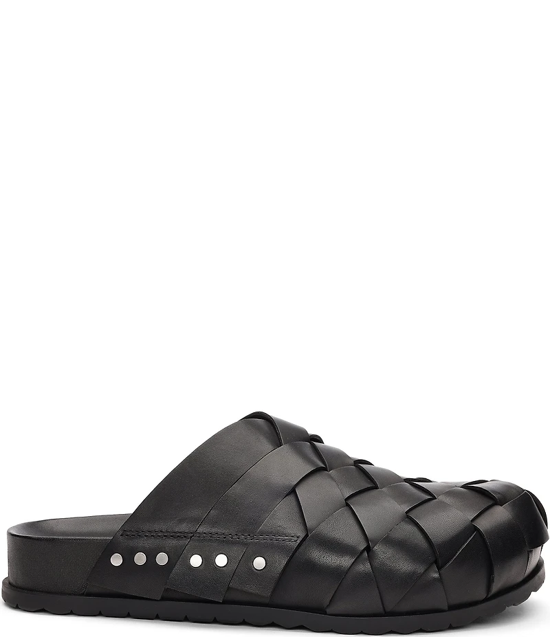 ASH Tor Woven Leather Mules