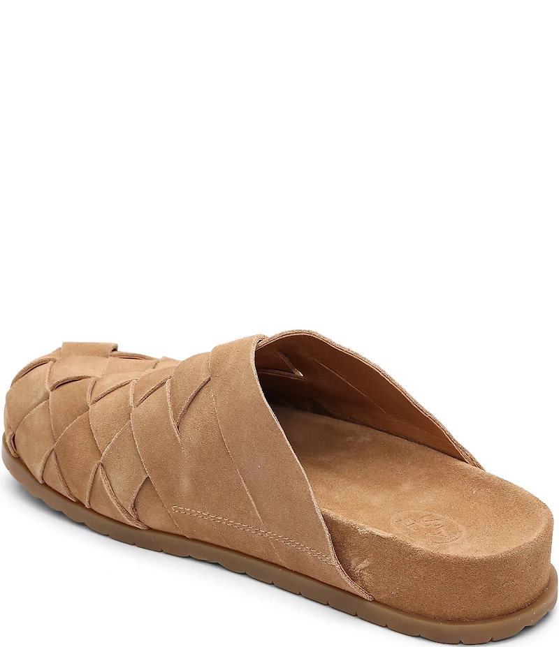 ASH Tor Woven Suede Mules