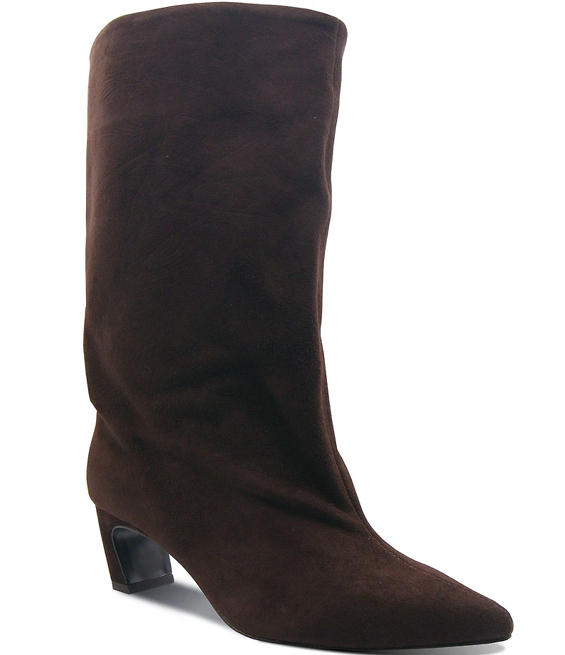 ASH Vanya Suede Mid Calf Boots