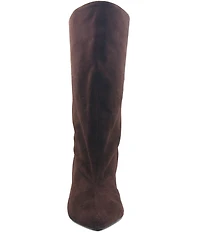 ASH Vanya Suede Mid Calf Boots