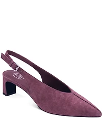 ASH Vera Suede Slingback Pumps