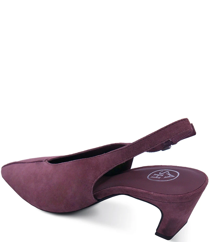 ASH Vera Suede Slingback Pumps
