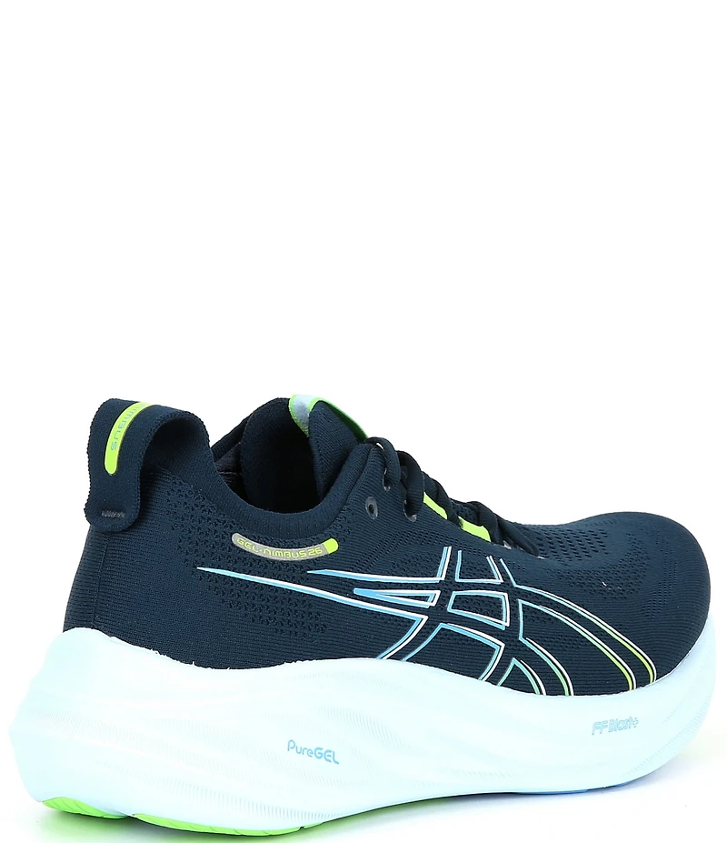 ASICS Men's GEL-Nimbus 26 Knit Reflective Detail Running Sneakers