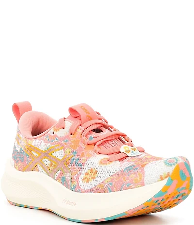 ASICS Women's Noosa Tri 16 Floral Multi Print Running Sneakers