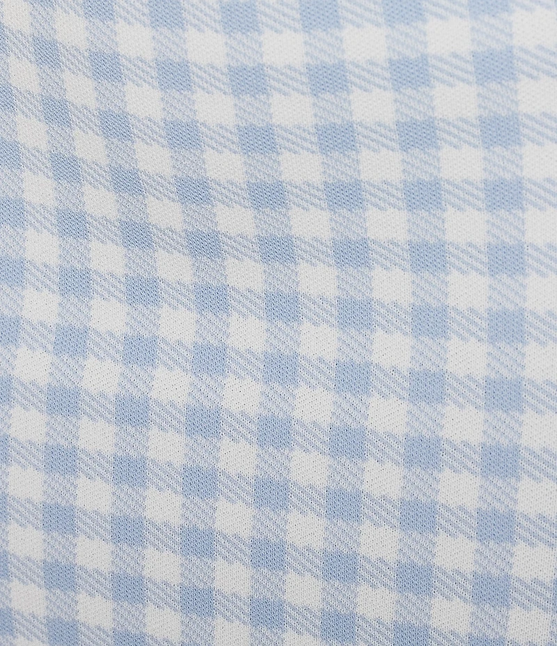 ASTR the Label Babbett Sweater Knit Gingham Print Coordinating Midi Skirt