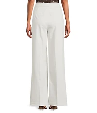 ASTR The Label Cleone High Rise Straight Leg Woven Trouser Pants