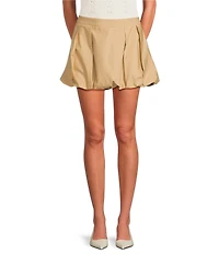 ASTR the Label Toini Pleated Elasticized Bubble Hem Skort