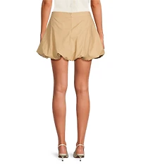 ASTR the Label Toini Pleated Elasticized Bubble Hem Skort