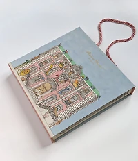 Atelier Choux Paris Organic Cotton Baby Dollhouse Swaddle Blanket with Gift Box