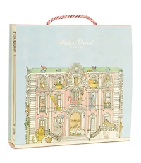 Atelier Choux Paris Baby Organic Cotton In Bloom Swaddle Blanket with Gift Box