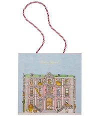 Atelier Choux Paris Organic Cotton Baby Hot Air Balloons Swaddle Blanket with Gift Box
