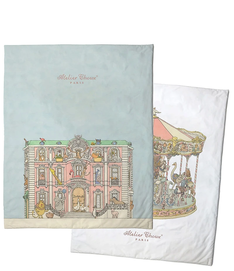 Atelier Choux Paris Reversible Quilt Blanket