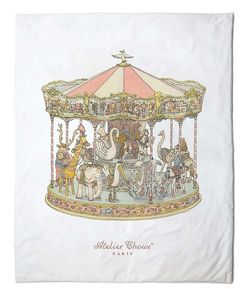 Atelier Choux Paris Reversible Quilt Blanket