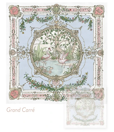 Atelier Choux Paris Tapestry Original Grand Carre Blanket