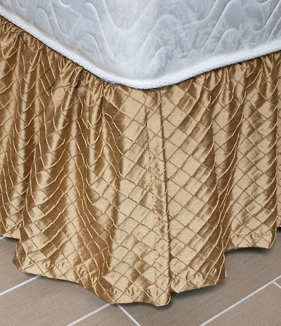 Austin Horn Classics Escapade Ruffled Diamond Bed Skirt
