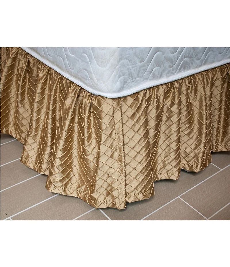 Austin Horn Classics Escapade Ruffled Diamond Bed Skirt