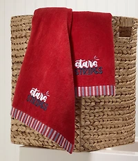 Avanti Linens All-American Collection 2-Pack Stars & Stripes Hand Towel Set