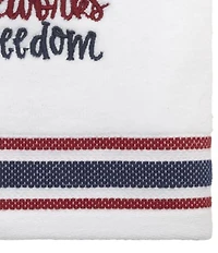 Avanti Linens Americana Flip Flop Flag Collection 2-Pack Hand Towel Set
