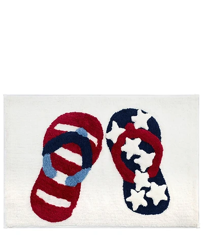 Avanti Linens Americana Flip Flop Tufted Bath Rug