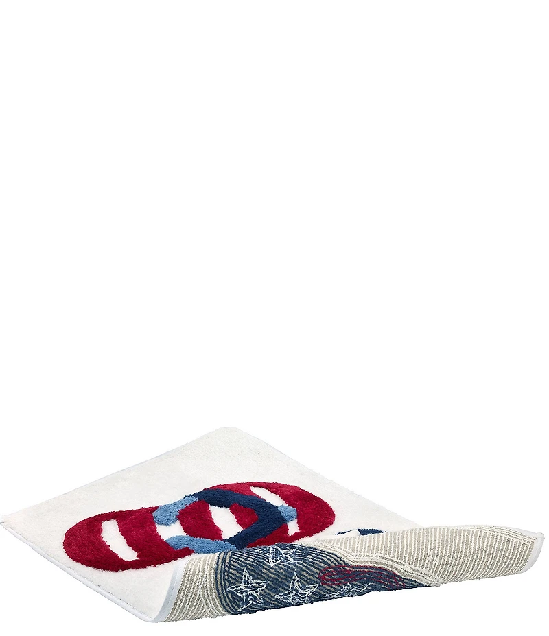 Avanti Linens Americana Flip Flop Tufted Bath Rug