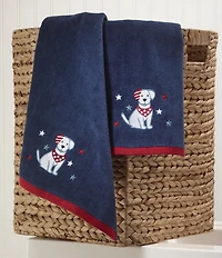Avanti Linens Americana Paw-triot 2-Pack Hand Towel Set
