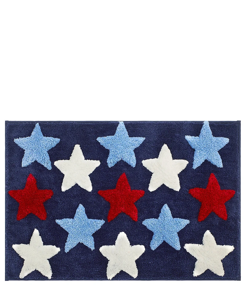 Avanti Linens Americana Stars Collection Tufted Bath Rug