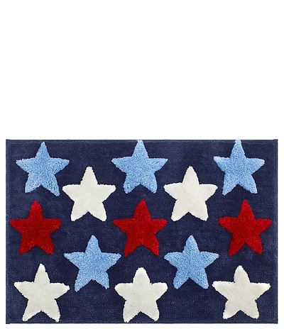 Avanti Linens Americana Stars Collection Tufted Bath Rug