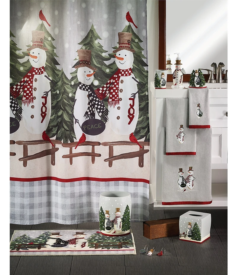 Avanti Linens Country Friends Collection Toothbrush Holder And Lotion Pump Dispenser Set