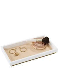 Avanti Linens Haven Collection Decorative Vanity Tray