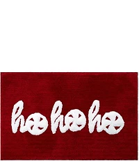 Avanti Linens HO HO HO Peppermint 2-Piece Rug Set