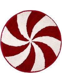Avanti Linens HO HO HO Peppermint 2-Piece Rug Set