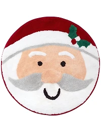 Avanti Linens Holiday Collection Merry Santa 2-Piece Rug Set