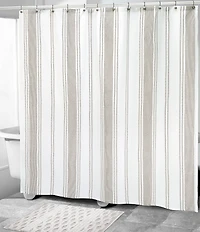 Avanti Linens Kyoto Tan Shower Curtain