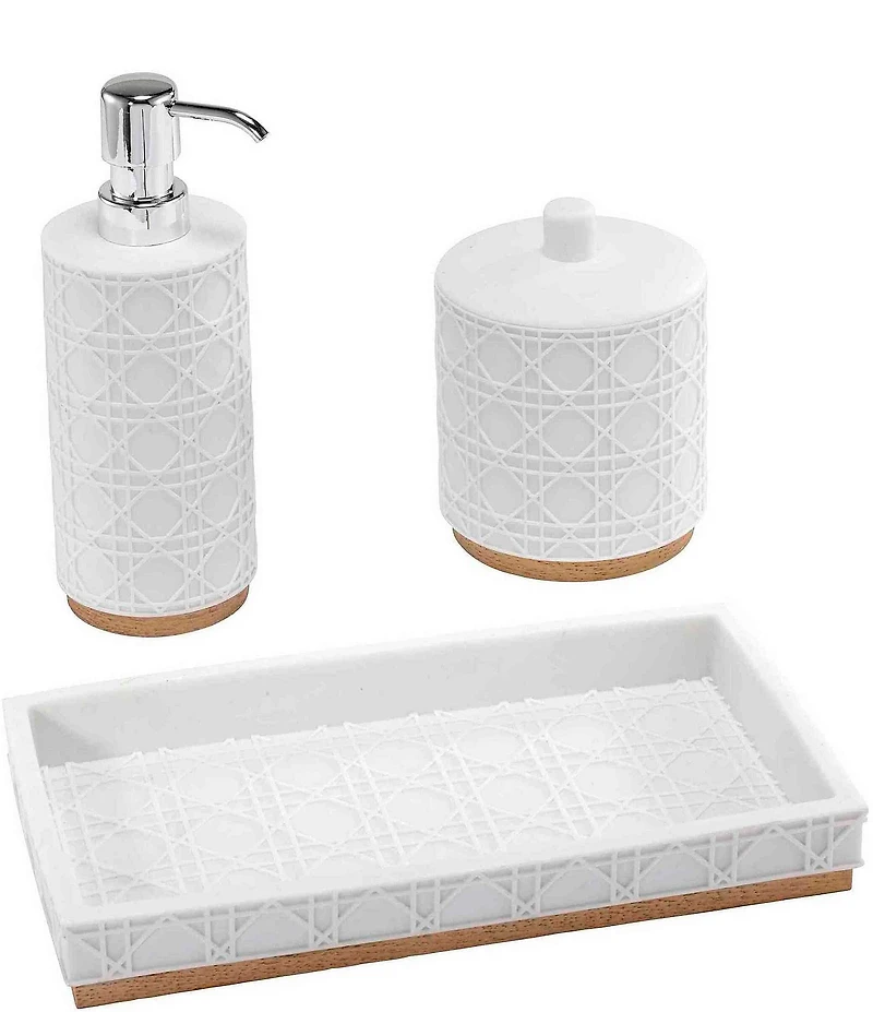 Avanti Linens x Nicole Miller Lena 3-Piece Vanity Set