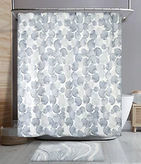 Avanti Linens Palmera Palms Print Decorative Shower Curtain