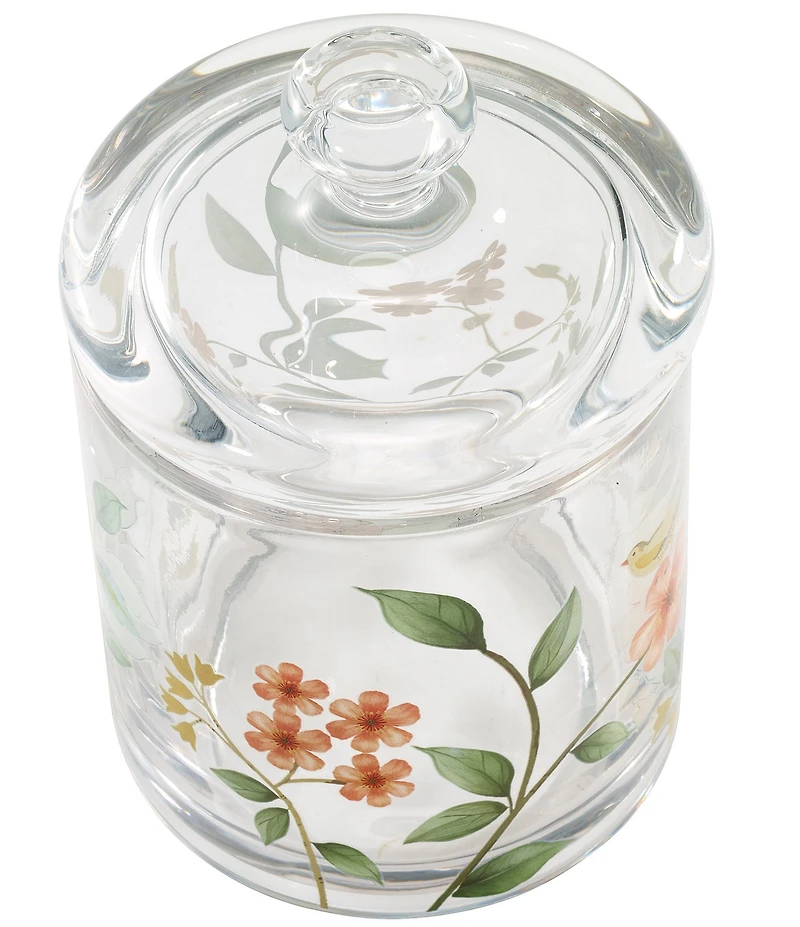 Avanti Linens Pretty Birds Collection Covered Jar