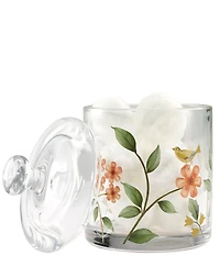 Avanti Linens Pretty Birds Collection Covered Jar