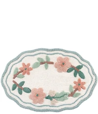 Avanti Linens Pretty Birds Collection Decorative Bathroom Rug