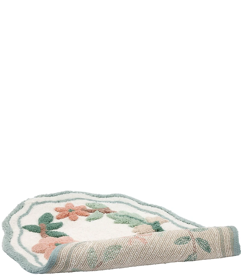 Avanti Linens Pretty Birds Collection Decorative Bathroom Rug