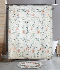 Avanti Linens Pretty Birds Collection Decorative Bathroom Rug