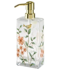 Avanti Linens Pretty Birds Collection Soap Dispenser